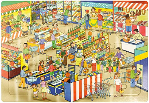 Eduplay 120405 Puzzle Markt