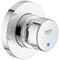 Grohe Euroeco CS Selbstschluss Durchgangsventil 36268000 Silber
