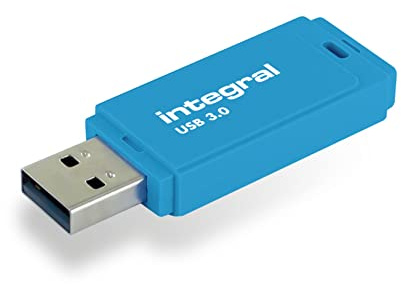 Integral 128 GB Neon Blue USB 3.2 Gen 1 USB-minne