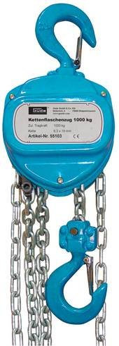 STIRNRADFLASCHENZUG 1000KG