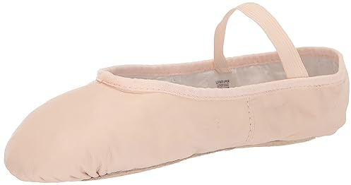Bloch Womens Dansoft Full Sole Leather Ballet Slipper/Shoe Dance Shoes, Pink, 5 US