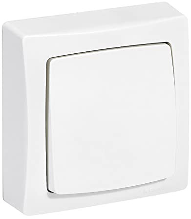 Legrand - Poussoir Appareillage Saillie - Blanc