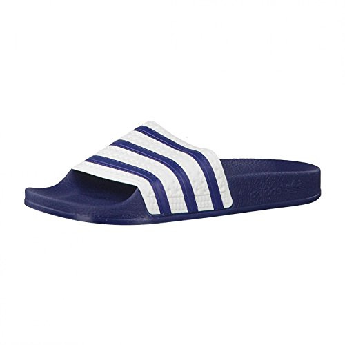 adidas Men's Adilette Slipper, Adidas Blue White Adidas Blue, 7 UK