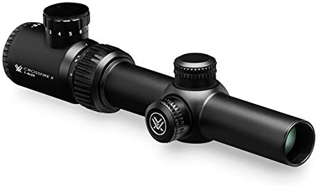 Vortex Crossfire II 1-4x24 Second Focal Plane, 30mm Tube Riflescope -V-Brite Reticle