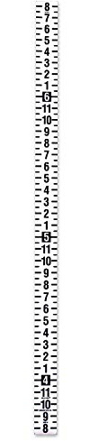 Security Height Rule – Fractional – 3 Foot 8 Inch to 6 Foot 8 Inch – White