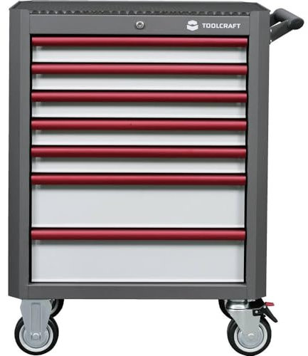 TOOLCRAFT Werkstattwagen wsw-407 Abmessungen: (L x B x H) 1000 x 722 x 460 mm – 96029 C702