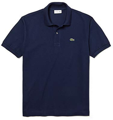 Lacoste L1212 Camisa de Polo para Hombre, Azul (Marine), XXL