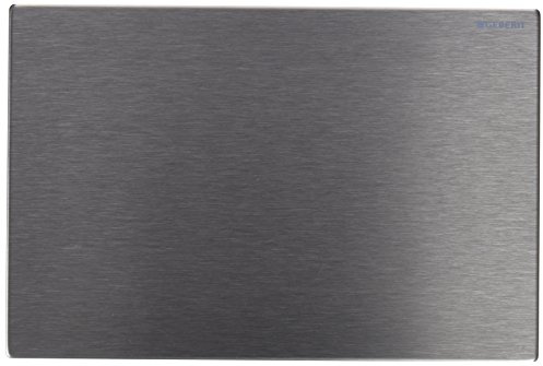 Geberit - Piastra cieca Geberit Sigma, Avvitabile: Acciaio inossidabile spazzolato (115.764.FW.1)