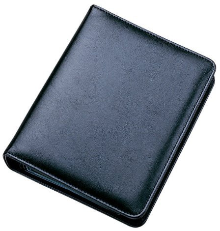 Collins Business Card Ringbinder - Black