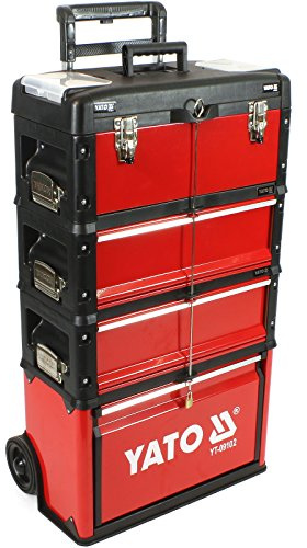 Werkzeug-Trolley YT-09102 + Werkzeugkasten YT-09108