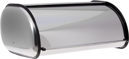 HOME IT Stainless Steel Bread Box for kitchen, bread bin, bread storage Bread holder 16.5x10x8