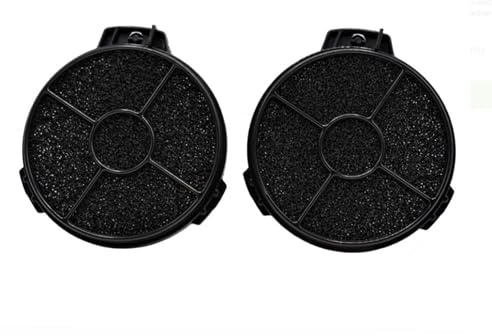 2 x Cooker Hood Carbon Filter Round Filters 5 for CARBFILT4 Cooke & Lewis
