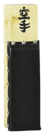 Ju-Sports Makiwara Canvas Schlagpolster Kampfsport 1 STK I Traditionelles Trainingsgerät im Budosport I Aus Holz I Für die Wand I 40 x 22,5cm