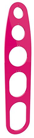 Stylish Pink Acrylic Spaghetti Measure - Half to 4 Servings (Available in 5 Colours)