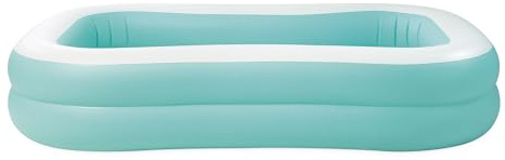INTEX 57181EP Swim Center Inflatable Family Pool: 159 Gallon Capacity – 90 x 60 x 19 – Color May Vary