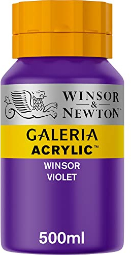 Winsor & Newton, Galeria Acrylic, Winsor Violet, 500ml