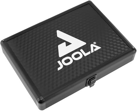 JOOLA Unisex – Erwachsene Tischtennis-Hülle Alukoffer Schlägerkoffer, Black, one Size
