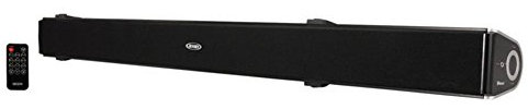 Jensen JSBW-650 Wall-Mountable 2.1 Channel Bluetooth Soundbar Speaker with Built-In Subwoofer