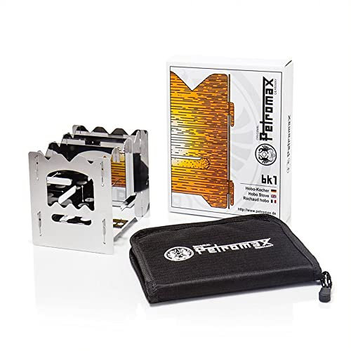 Petromax Hobokocher aus Edelstahl – Kompakter Steck-Kocher für Outdoor, Bushcraft & Camping – Effizient & vielseitig für alle Topfgrößen