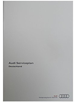 Audi Original Serviceplan Serviceheft Scheckheft A1,A3,A4,A5,A6,A7,A8,TT,Q3,Q5,Q7,R8