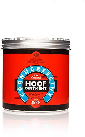 Carr & Day & Martin Cornucrescine Hufsalbe | 500 ml | Ergänzungsprodukt zur Unterstützung des Hufwachstums bei Pferden | Traditionelle Formel für die Hufpflege | Einfach anwendbar