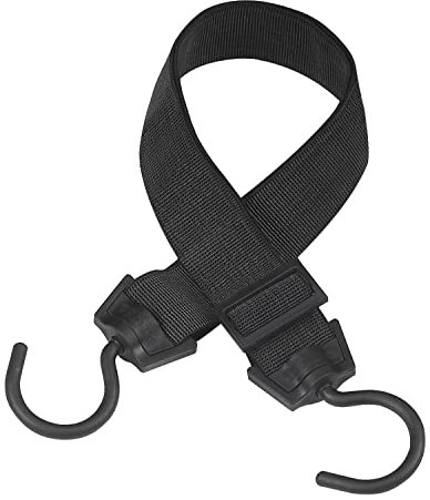 Master Lock Tendeur à crochet Noir 120 cm