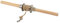 Sport-Thieme Unterarm-Trainer & Wrist-Roller Premium | Hochwertiger Handgelenk- und Griffkraft-Trainer | Holzgriff (26,5 cm), Metal, Reißfestes Seil (165 cm) | Deutsche Markenqualität