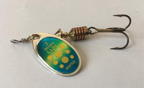 MAPSO - 5 fiskespinnare REDER-2 PZV-L 4,50 g