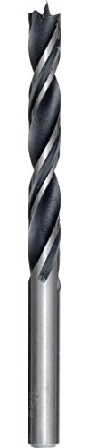 kwb broca en espiral para madera, formada sin virutas, doble espiral, para un avance recto y estable, con punta para centrar y precortador, para perforaciones exactas, para madera blanda y dura