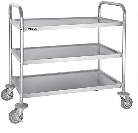 Vogue Chariotà roulettesà 3 étages 810 x 455 x 855 mm