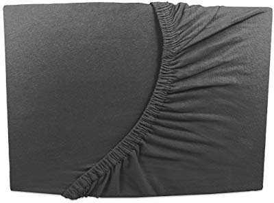 Topper Spannbettlaken - anthrazit/anthrasite - 180x200-200x200 cm Jersey Boxspring (anthrazit/anthrasite)