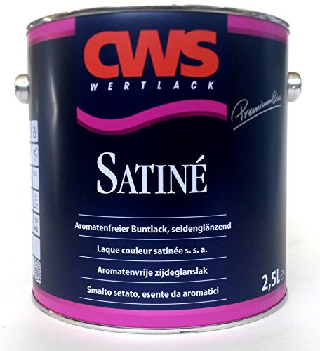CWS Satiné enzianblau RAL5010 seidenglänzend, 2,5L - Innovativer, aromatenfreier, seidenglänzender Buntlack auf Spezial – Alkydharzbasis.