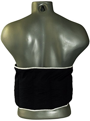 Currant Seeds Belt Cushion with 7 Chambers and self gripping Tape Length Approx. 53 in Dark Blue Thermic Grain Cushion XXL