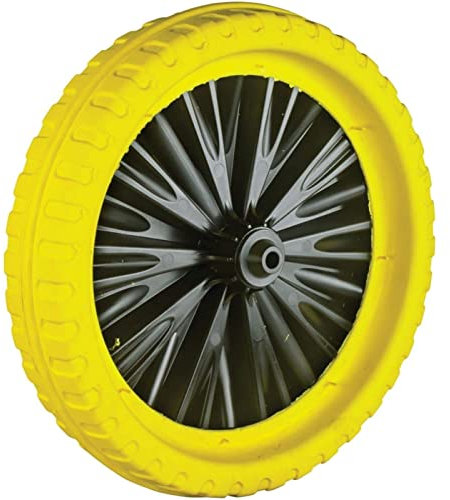 Walsall Wheelbarrows Universal Puncture Proof Wheelbarrow Wheel - Yellow