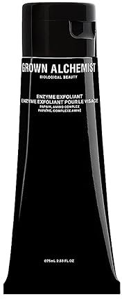 Grown Alchemist Enzyme Facial Exfoliant I Enzym Gesichtspeeling mit Papaya und Amnino Complex I 75 ml I vegan I bio zertifiziert