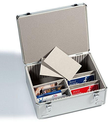 Leuchtturm 316530 Mallette de Collection Cargo Multi XL - Boîte de Rangement pour Cartes Postales, Jeux de pièces de Monnaie et CD - 400 x 195 x 295 mm
