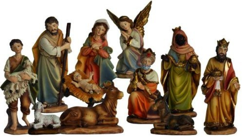 Krippe, Markus Krippe, 11tlg. Höhe 11cm, in Polybox
