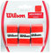 Wilson Unisex – Erwachsene Overgrip Soft 3er Griffband, Orange, One Size