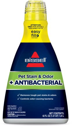 Bissell Pet Stain & Odor plus Antibacterial 2 in 1 Carpet Formula