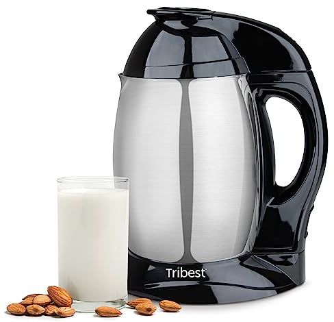 Tribest SB-130-220V Soyabella Automatic Soy and Nut Milk Maker Machine, Silver