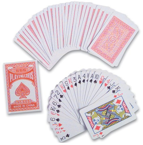 Rhode Island Novelty 2.25 Inch x 3.5 Inch Playing Cards, 24 Packs