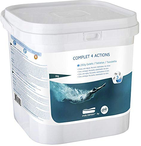 Gre 76006 - Trattamento 4 Azioni 5kg, pastiglie da 250g