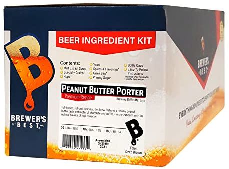 Brewer's Best Beer Ingredient Kit -5 Gallon (Peanut Butter Porter)