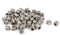 Sourcingmap M3 x 3mm Cone Point Hex Socket Set Grub Screw Silver Tone 50 Pcs
