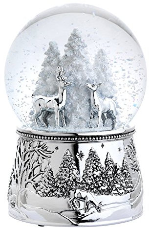 Reed & Barton North Pole Bound Christmas Snowglobe