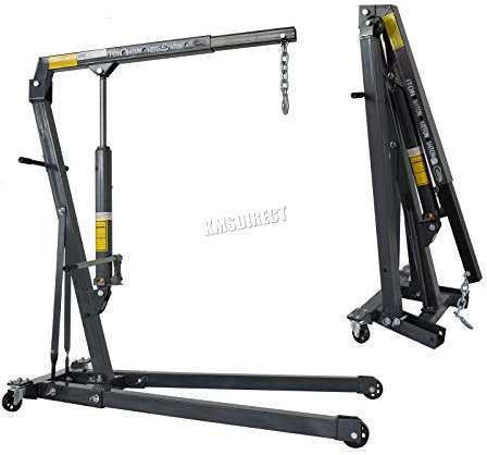 SwitZer Quality Folding Engine Crane 1 Tonne Hoist Lift