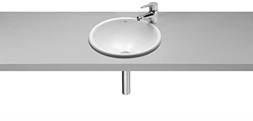 Roca,Foro,Lavabo de porcelana de encimera,Blanco,360mm x 360mm x 165mm,A327880000