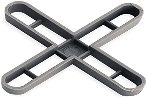 RUBI 2904 | Cruceta para Juntas | 7 mm | 100 unidaes | Estructuctura Interna Reforzada para una Mayor Rigidez | Uso en Pavimentos con Baldosas de Gran Formato