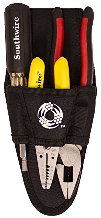 Southwire Electrical Wire Tool Kit - Multipurpose Set for Installation & Repair - Stainless Steel Wire Stripper, Multi-Bit Screwdriver, Cutting Pliers - New Grip