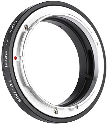 Docooler FD-EOS Adapter Ring Monture de Lentilles pour Canon FD Ajuster pour Objectifs EOS Montage